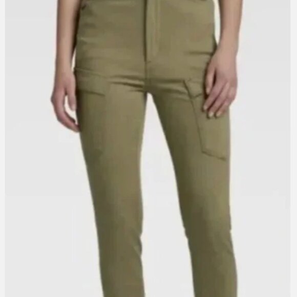 G-Star Raw CARGO ULTRA HIGH SKINNY PANTS NWT SZ 23 Army Green ASO - Picture 4 of 4